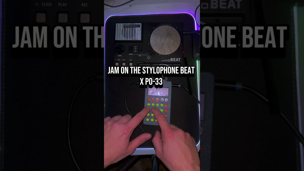 Stylophone Beat X Teenage Engineering PO-33 LOFI Jam #beats #stylophone #lofihiphop #chillhop 