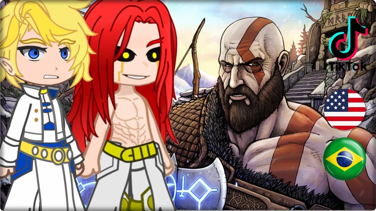 Gods react to Kratos || Record of ragnarok [Tiktok] - (🇧🇷_🇺🇸)
