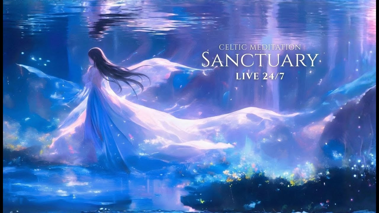 24/7 Celtic Fantasy Music – SANCTUARY | Peaceful Harp for Mindfulness & Stop Overthinking