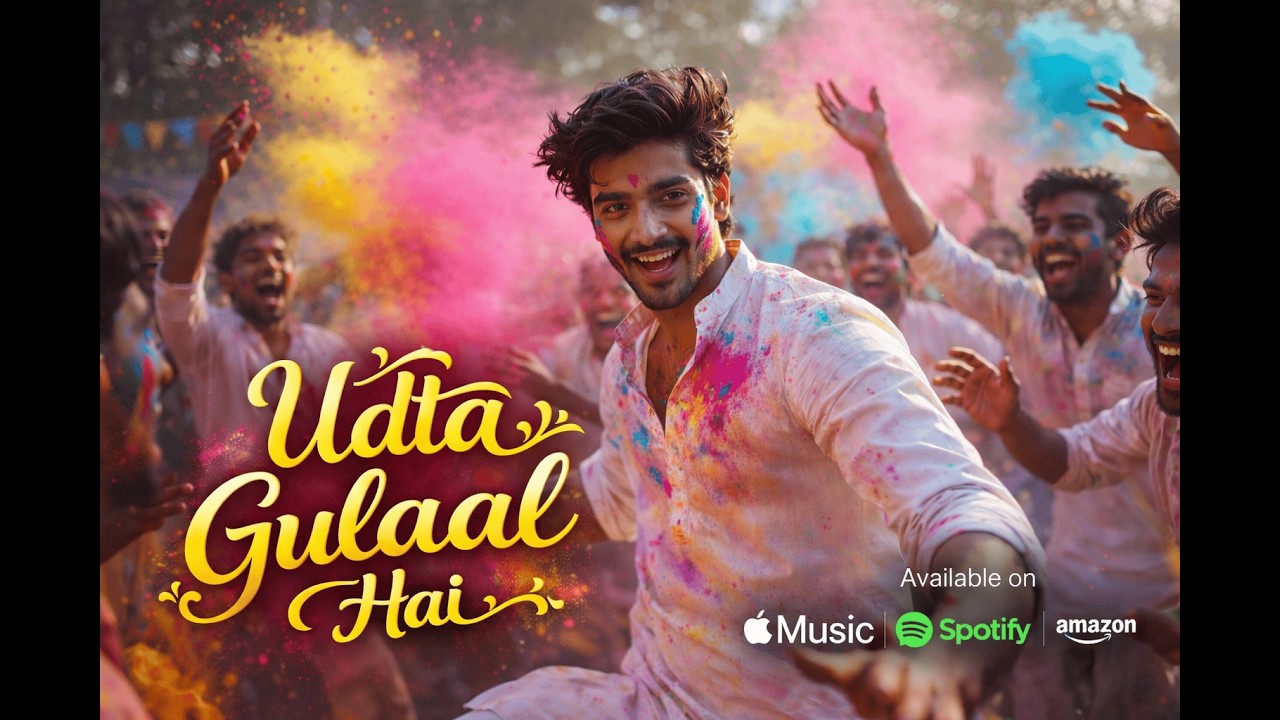 Udta Gulaal Hai 🌈 | Holi Hai! Holi Song 2026 | Full Color Blast #trending #holisong2026