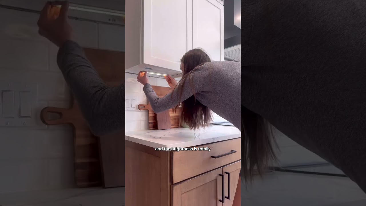 It&rsquo;s wild how something this small can make such a big difference 🙌 These under cabinet lights