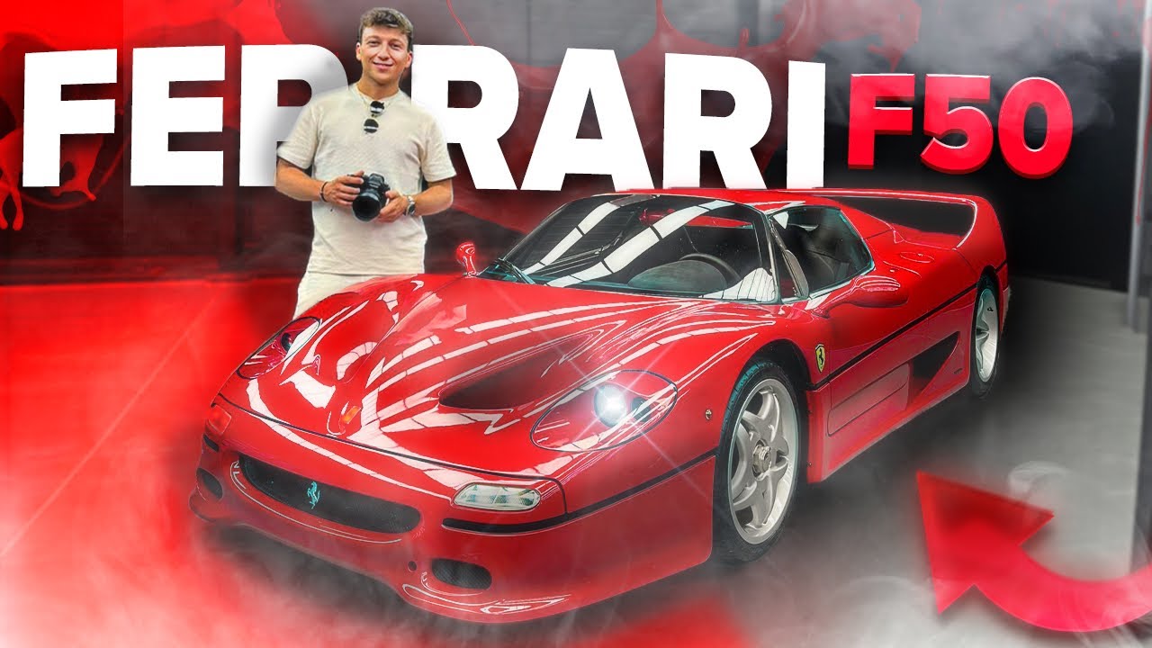 Auto za 20.000.000 PLN - dostałem kluczyki do Ferrari F50!