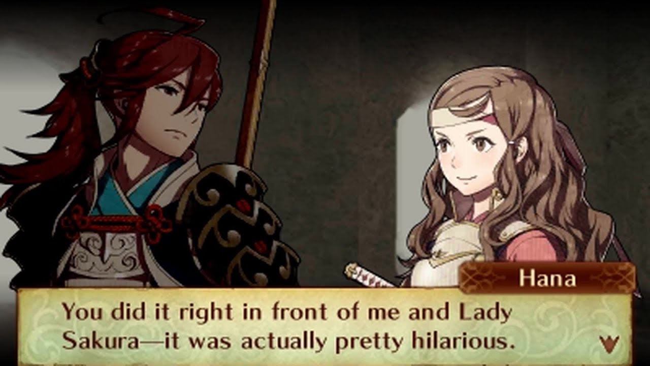 Fire Emblem Fates: Birthright - Hana & Subaki Support Conversations