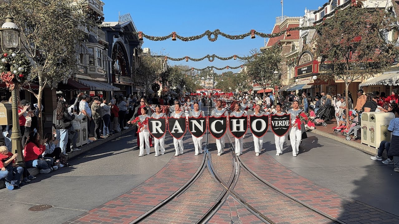 Rancho Verde HS Crimson Regiment | 2025 Disneyland Performance