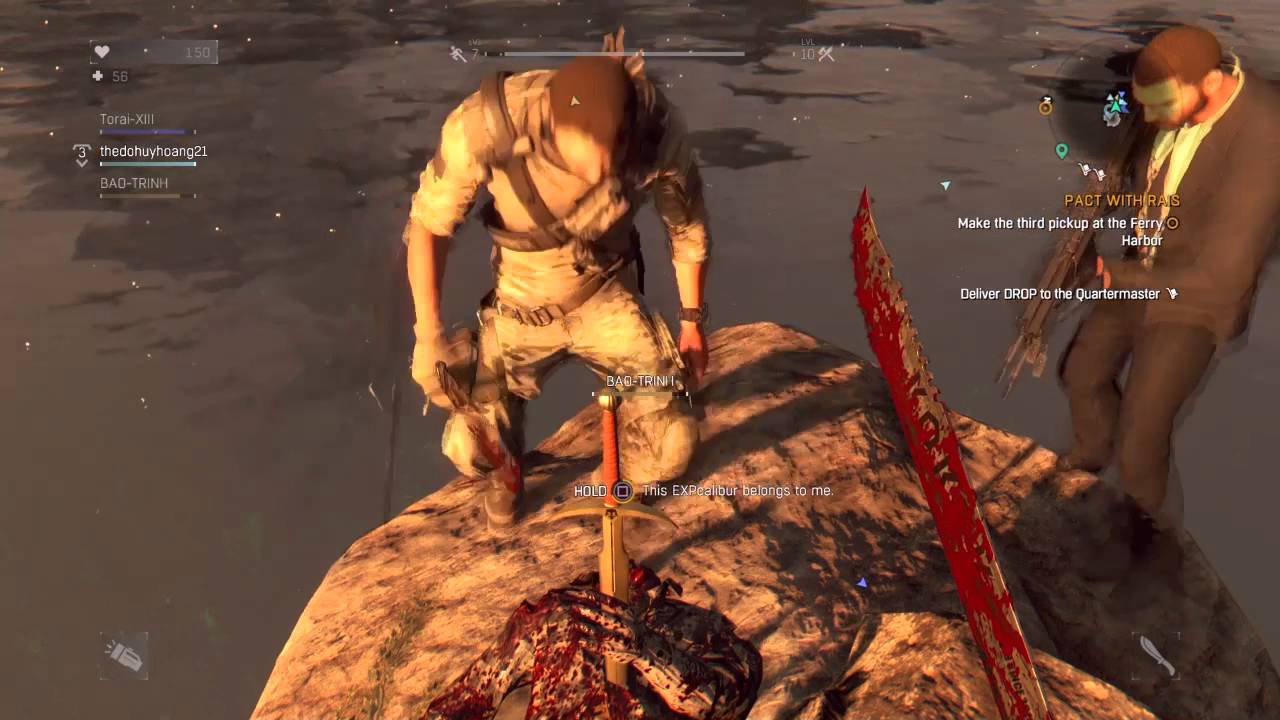 Dying Light The Following: Where to find secret weapon|EXPcalibur sword