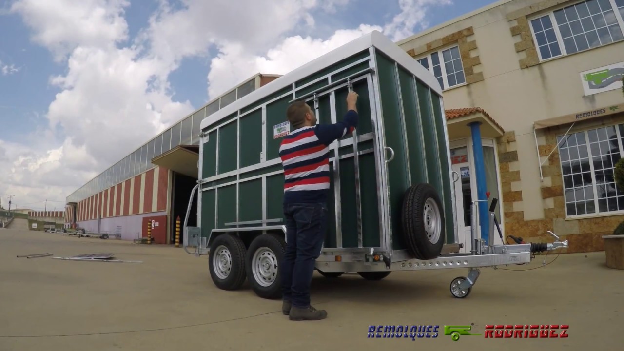 REMOLQUE GANADERO DOBLE PISO OVINO - RR 30 16 250 GDP