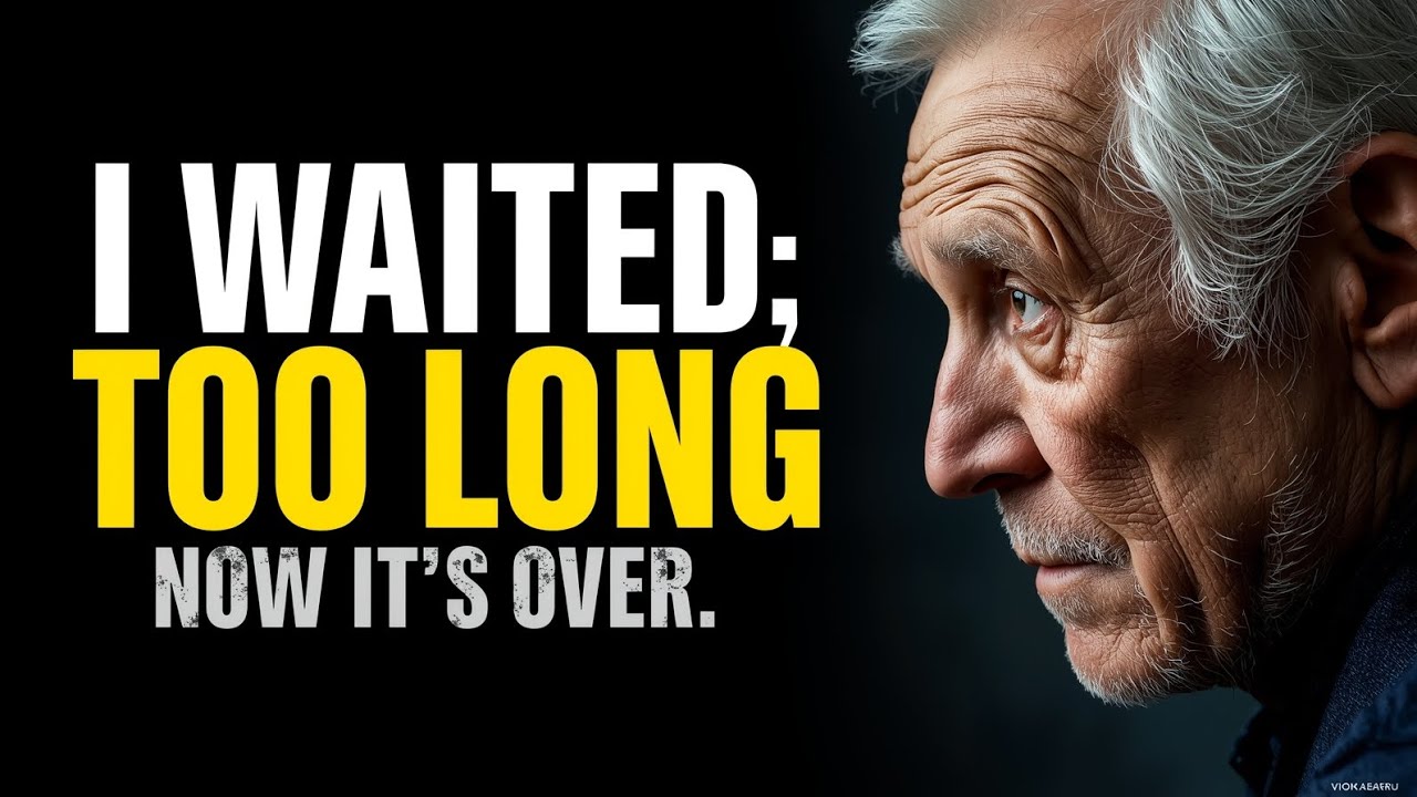 I Waited Too Long… Now It’s Over | 65 Years of Marriage Regret