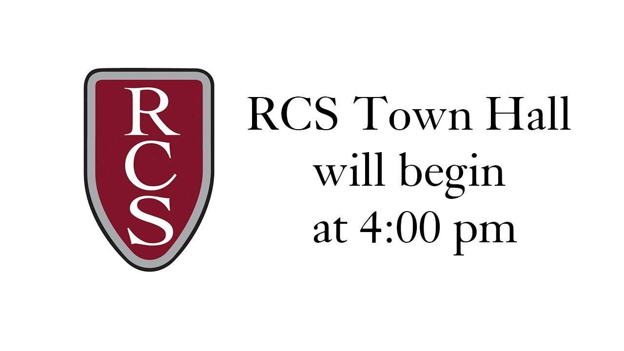 RCS Town Hall 3-18-2020