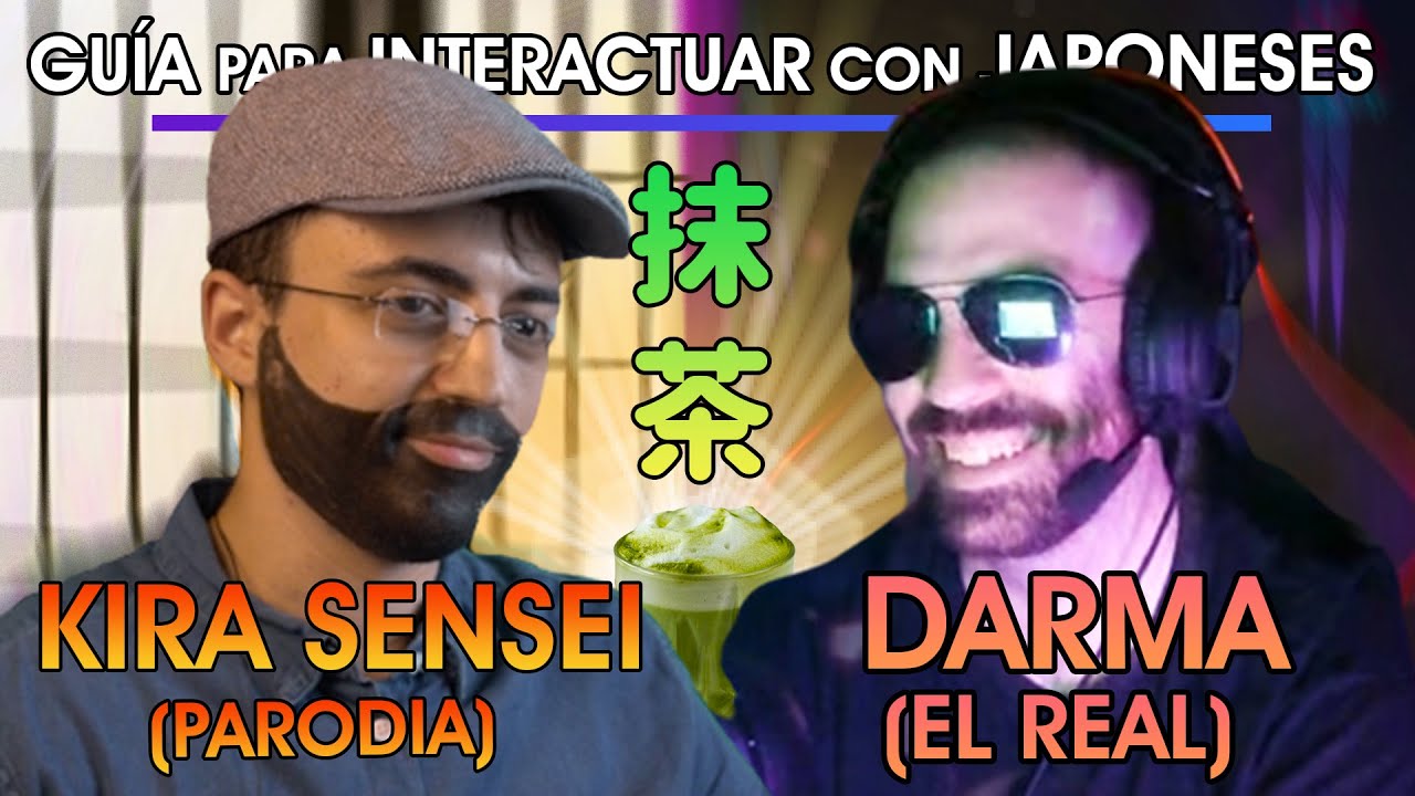 KIRA SENSEI (PARODIA) y DARMA (EL REAL) ANALIZAN las INTERACCIONES IDEALES con JAPONESES