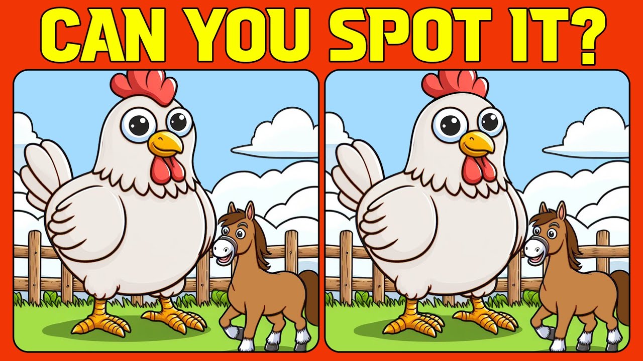 🧠🧩Spot the Difference : Can You Spot It? 《HARD》