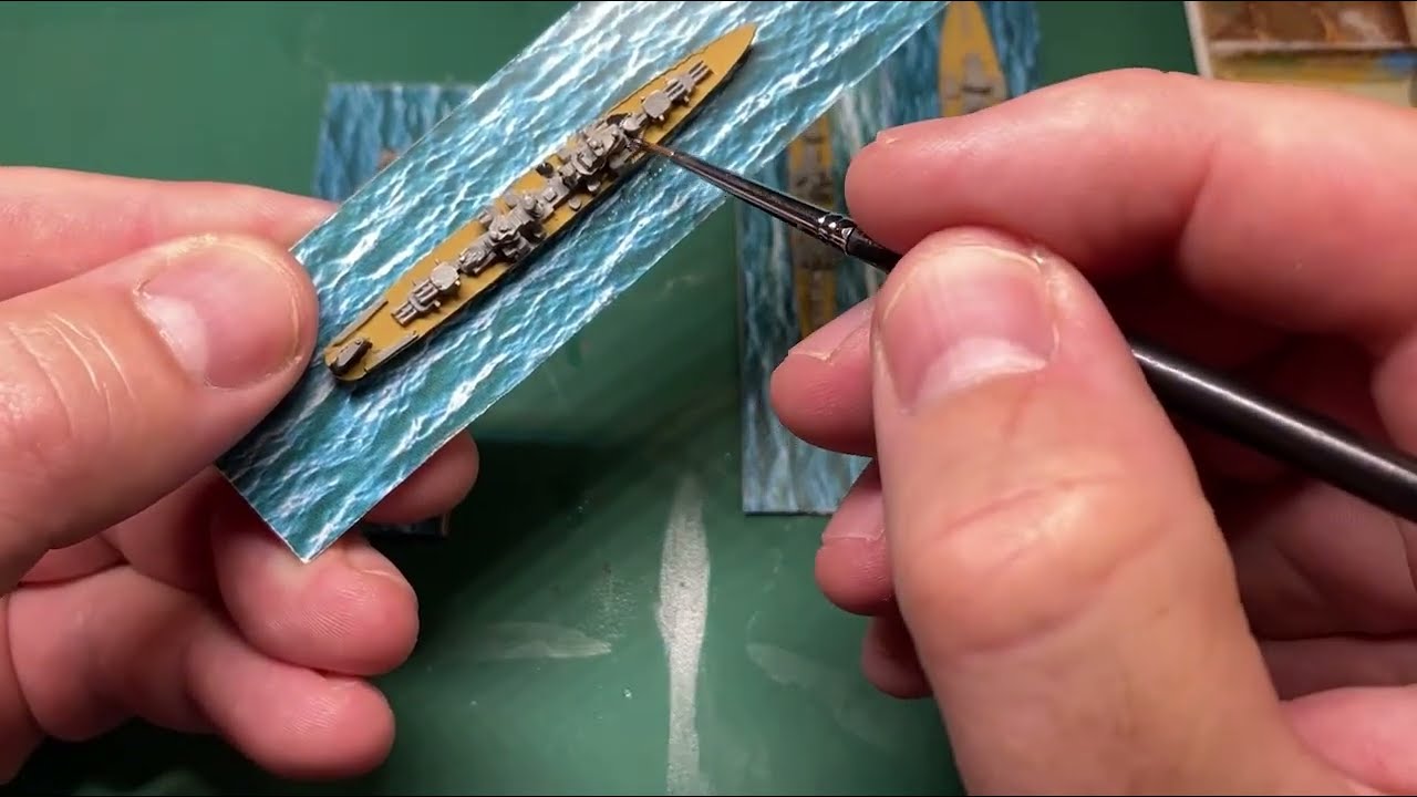 World War 2.       1/3000 navy ship video 7