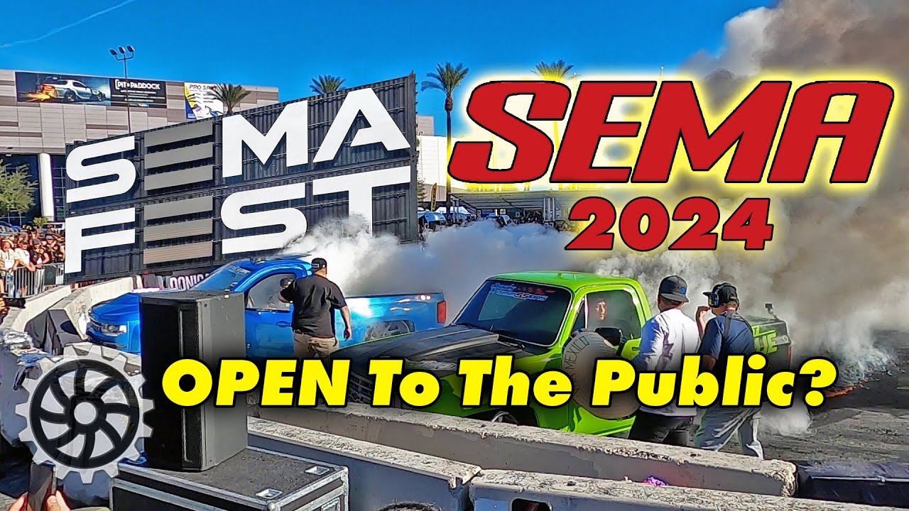 SEMA Open To The Public?