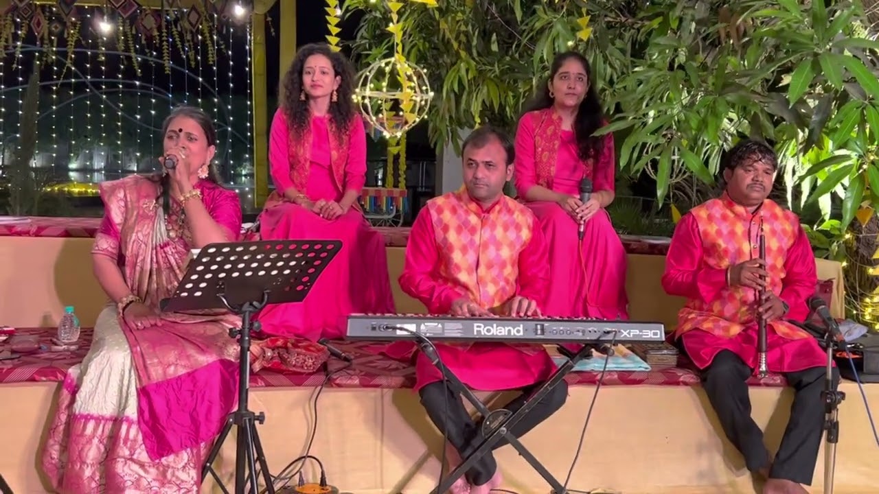 મારી તે નથ નું કાચું સોનું | RAAM Family । @vaishaliharingohil । #lagangeet  | #sasangir