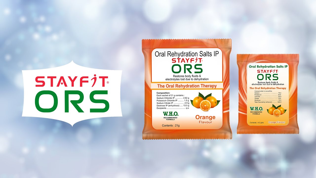 ORS | Stayfit ORS Powder | Oral Rehydration Salt | Electrolyte Drink | ORSFIT | Stayfit Healthcare |