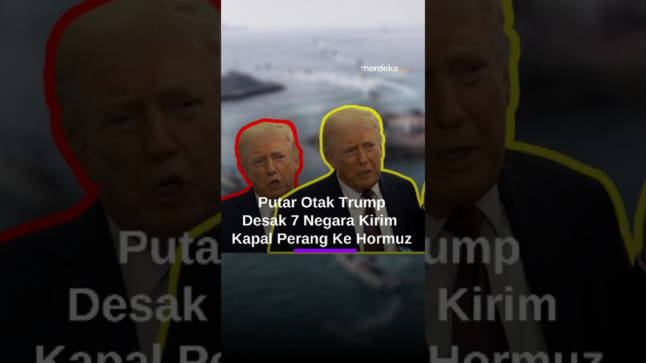 Trump AS Putar Otak Selat Hormuz Ditutup, Desak 7 Negara Kirim Kapal Perang Serang Iran