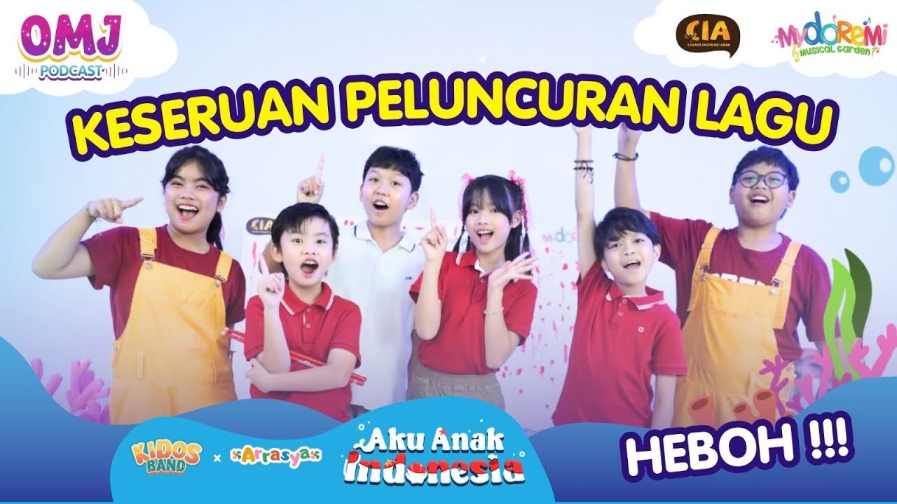 Launching Lagu "Aku Anak Indonesia" bersama OMJ 