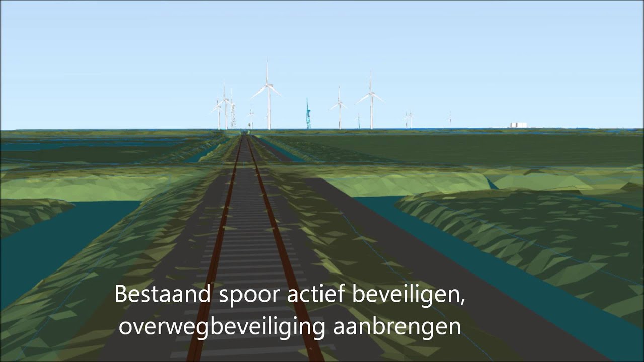Voorontwerp spoorlijn Roodeschool-Eemshaven