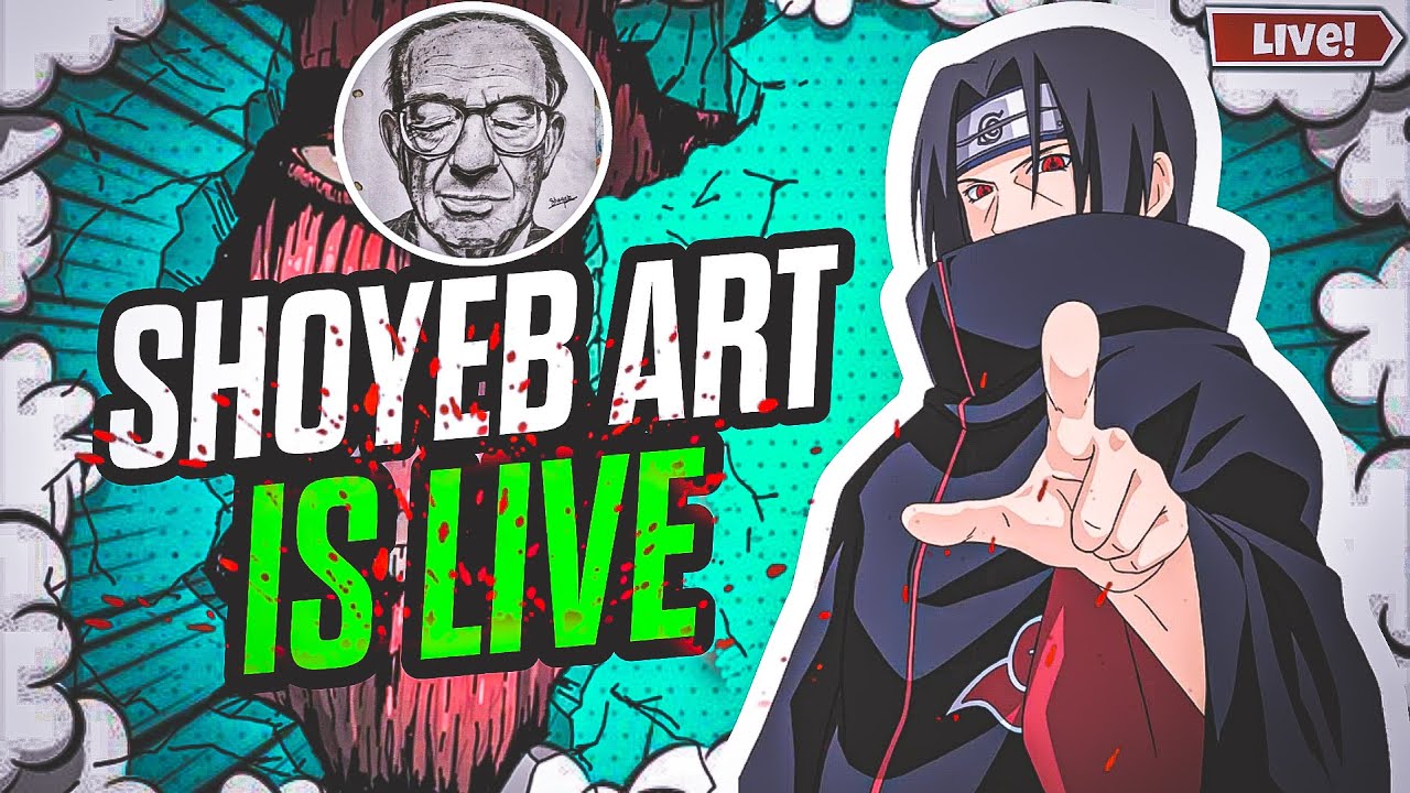 Draw your favourite Anime character in live #live #short #drawing