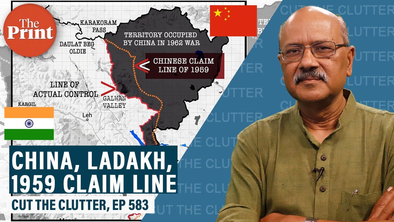 What is the 1959 claim line in Ladakh that China has brought up? The motives, strategy & politics