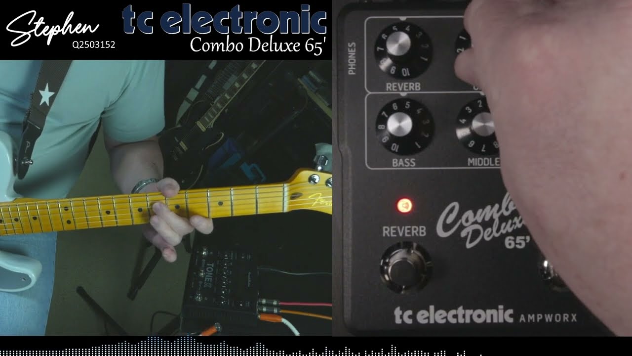 Part 4 - Ampworx Combo Deluxe 65' PREAMP by tc electronic Raw Sound Review with Stephen
