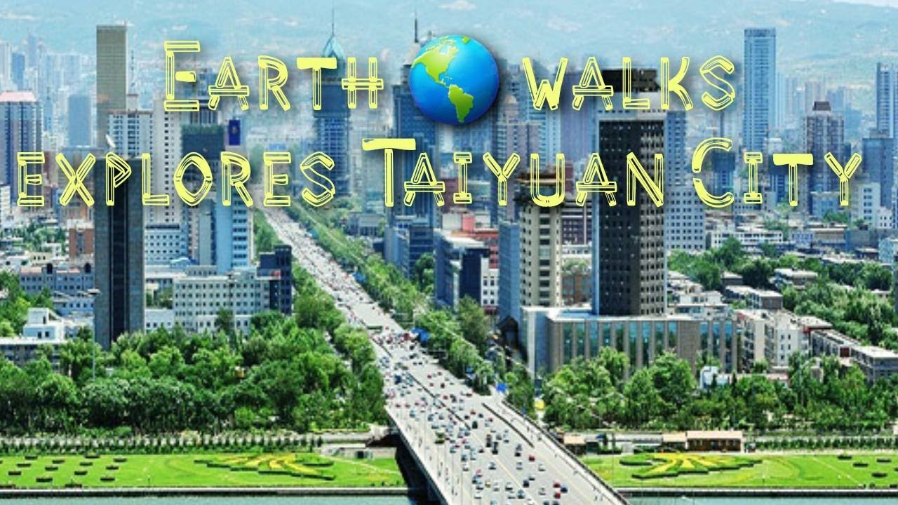 Walking on the streets of Taiyuan City, China 1