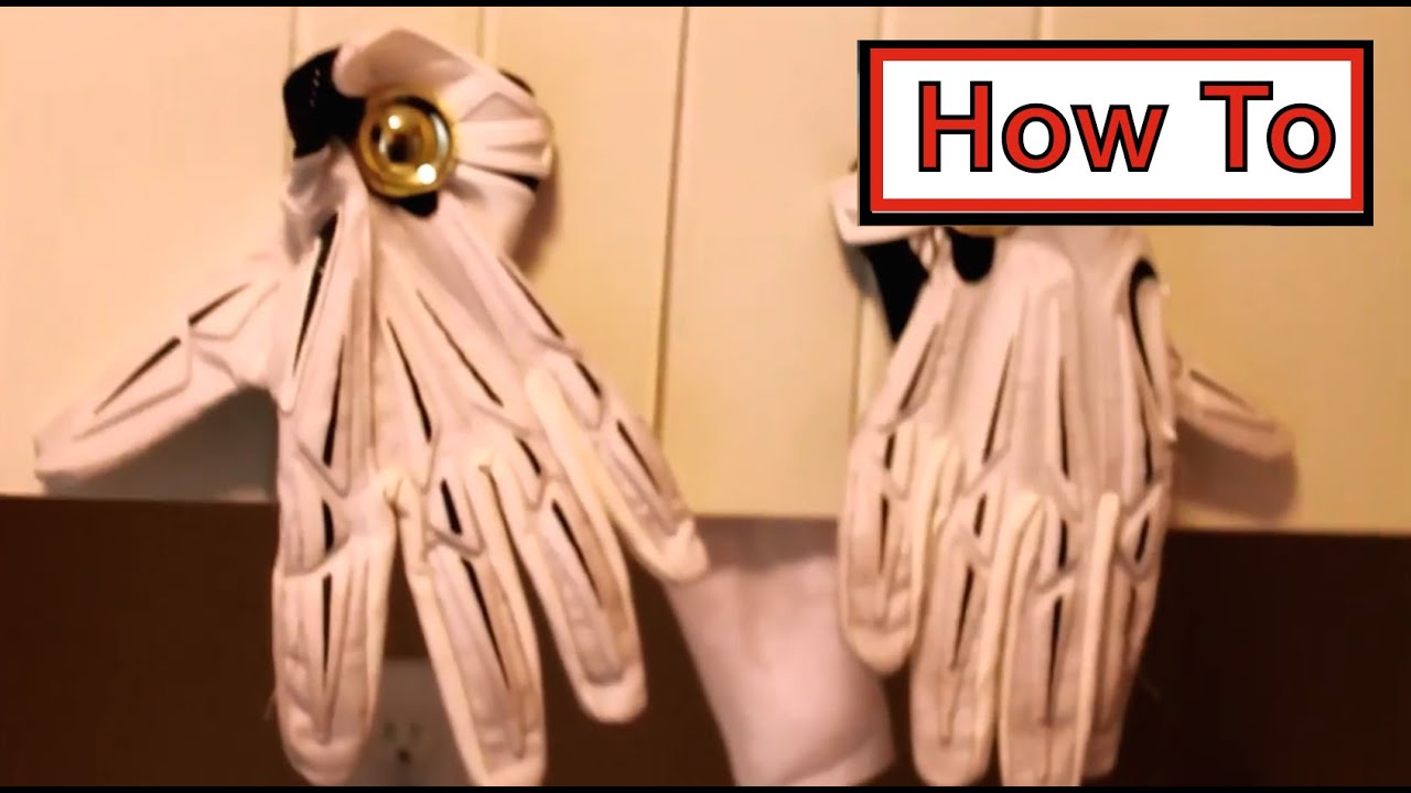 How to | Clean Football Gloves