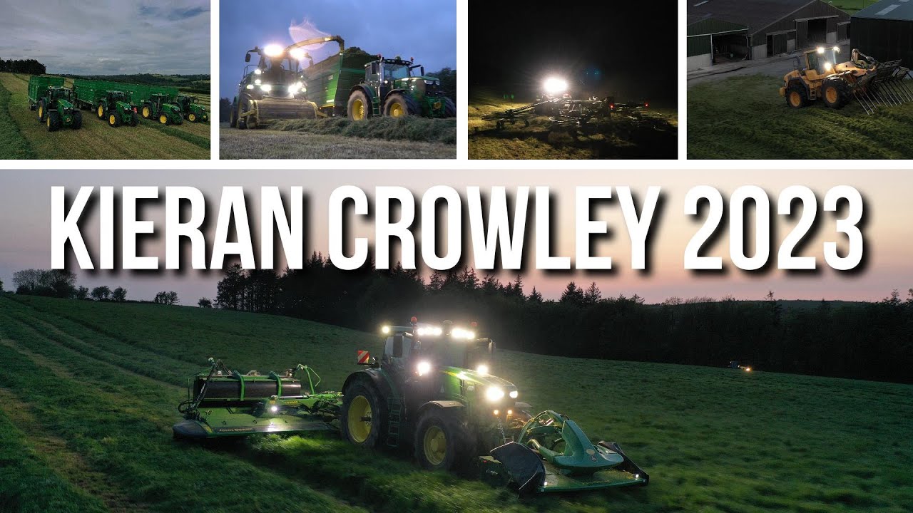 Kieran Crowley Agri SILAGE 2023 right beside Dunworley Bay 