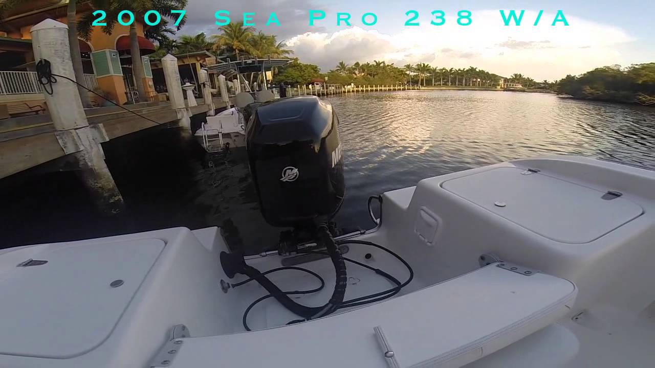 2007 Sea Pro 238 W:A
