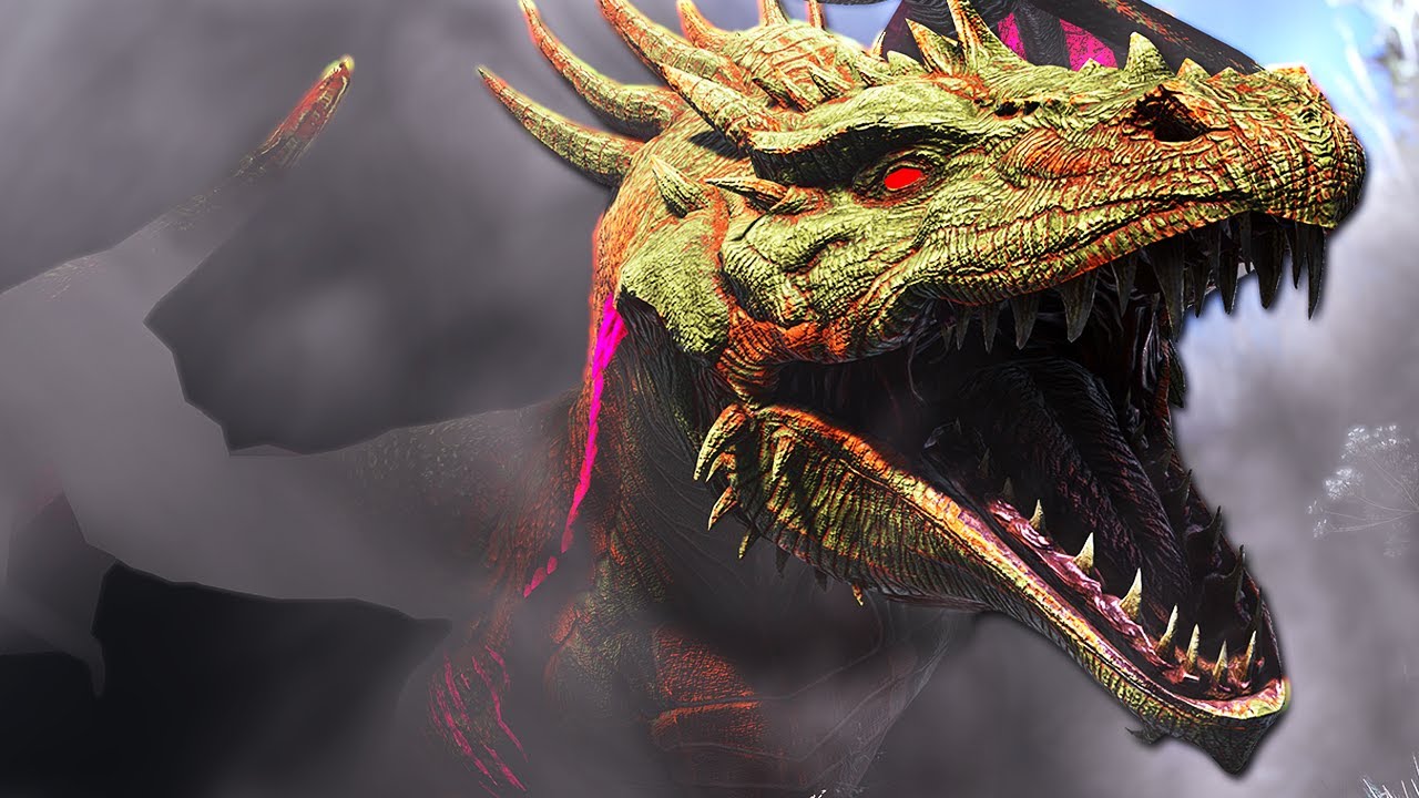 This Dragon Shoots RAPIDFIRE FIREBALLS!  | ARK MEGA Modded #23