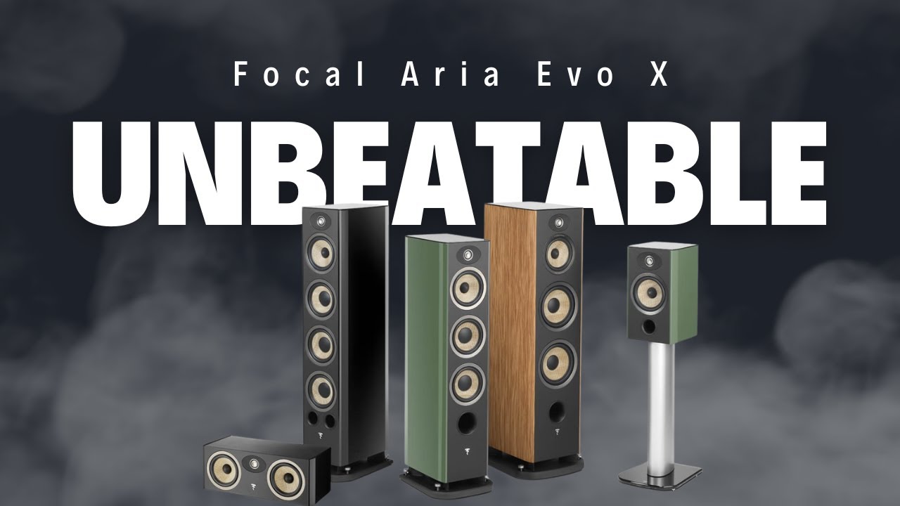 The Focal Aria Evo X speakers. New Standard For Quality and Value Sound.