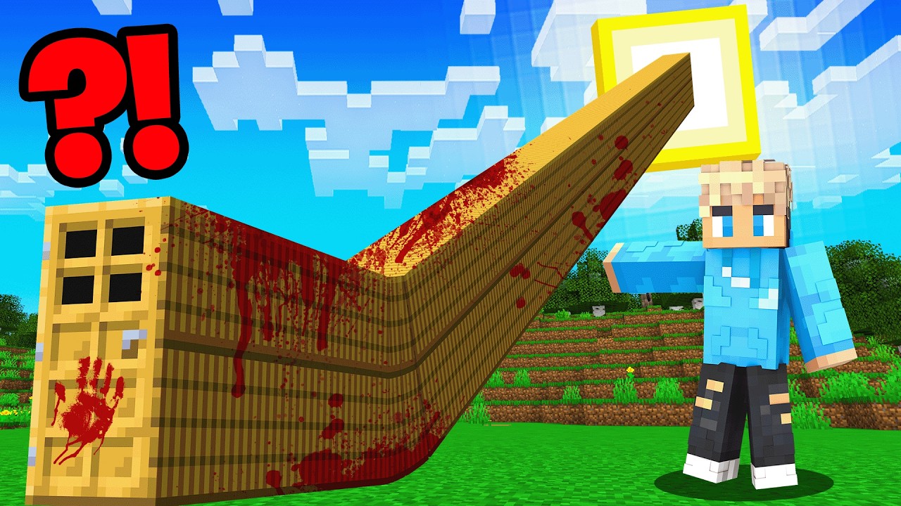 Ich FINDE die LÄNGSTE TÜR zur SONNE in MINECRAFT!
