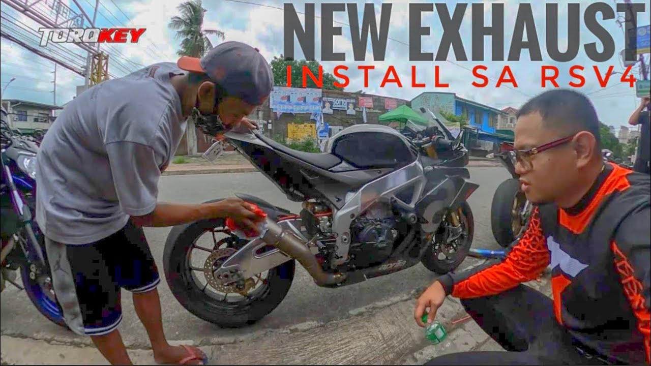 RSV4 1100 Factory SC Project CRT Exhaust Install || TorqKey