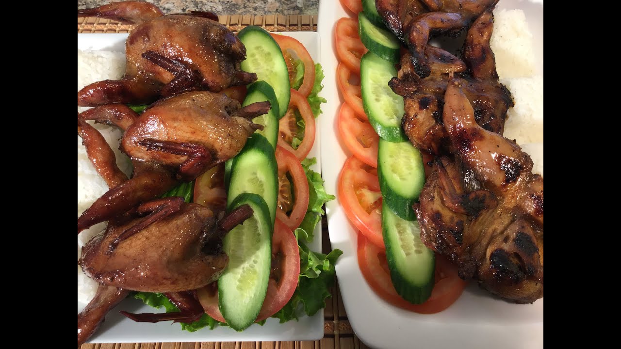 How To Cook Quail,Grilled And Rotisserie-Vietnamese Food Recipes