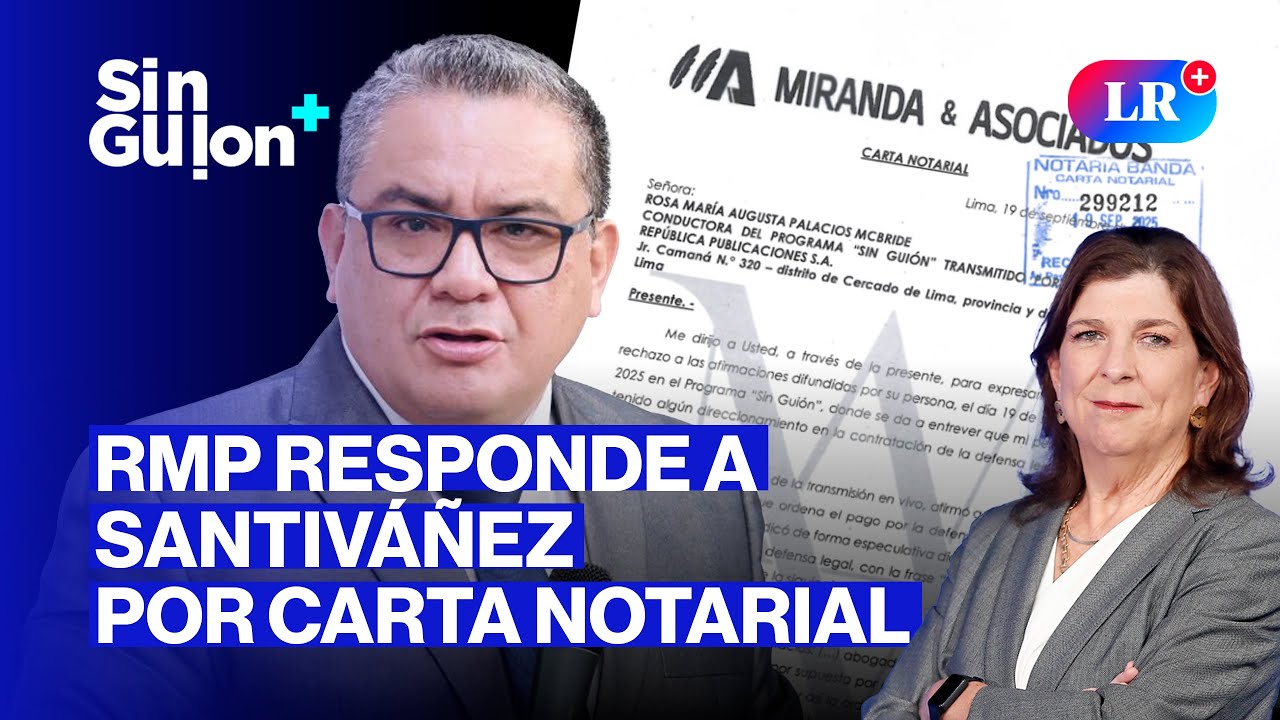 El caso SANTIVÁÑEZ y el mundo DIPLOMÁTICO | Sin Guion con Rosa María Palacios