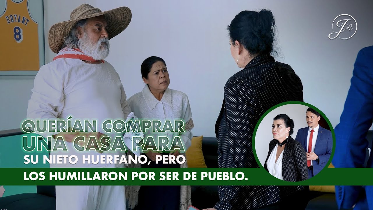 Querían comprar una casa para su nieto huérfano, pero los humillaron por ser de pueblo.