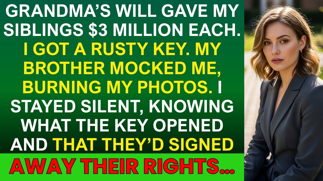 Grandma Only Left Me a Rusty Key... My Siblings Got Millions. They Should’ve Looked Closer...