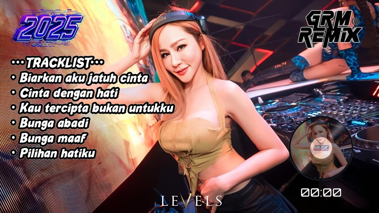 DJ BIARKAN AKU JATUH CINTA x CINTA DENGAN HATI BREAKBEAT INDO GALAU FULL MELODY TERBARU 2025