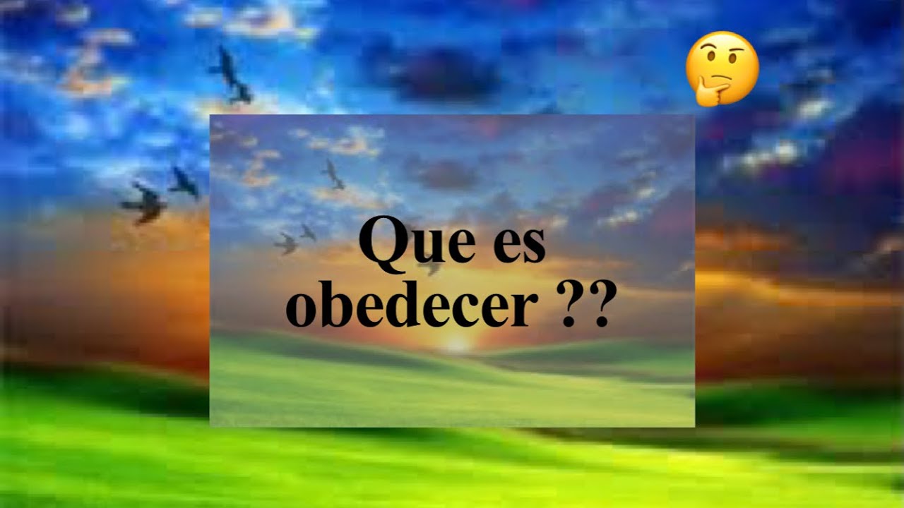 Que es obedecer?? Desde la perspectiva hebrea #hebreo