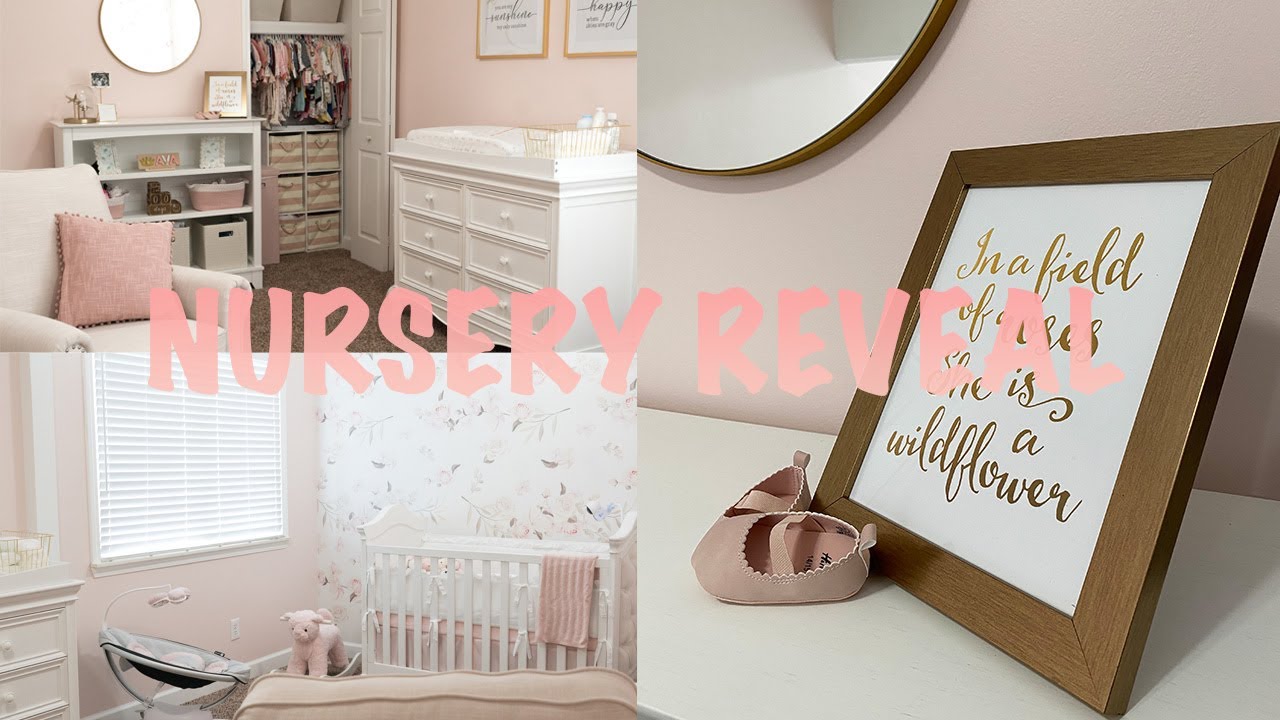 Baby Girl Floral Nursery Tour| Over Budget But Worth It!