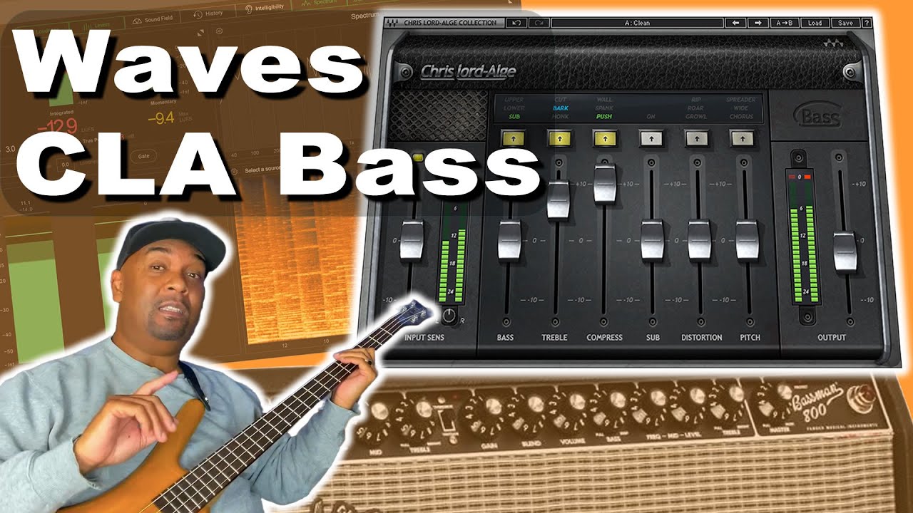 Waves CLA Bass Plugin | Electric Bass Plugin