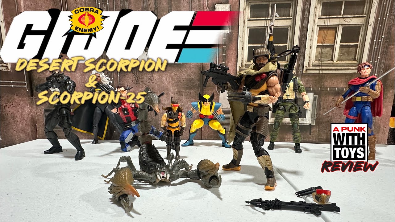 Обзор GI Joe Classified Desert Scorpion и Scorpion-25