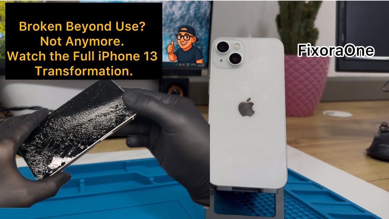 iPhone 13 Full Restoration | Frame & LCD Replacement – FixoraOne Magic!