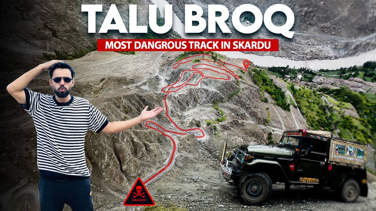 Conquering Skardu's Most Treacherous Jeep Trail to Pakistan's Hidden Wonderland: Talu Broq in Roundu