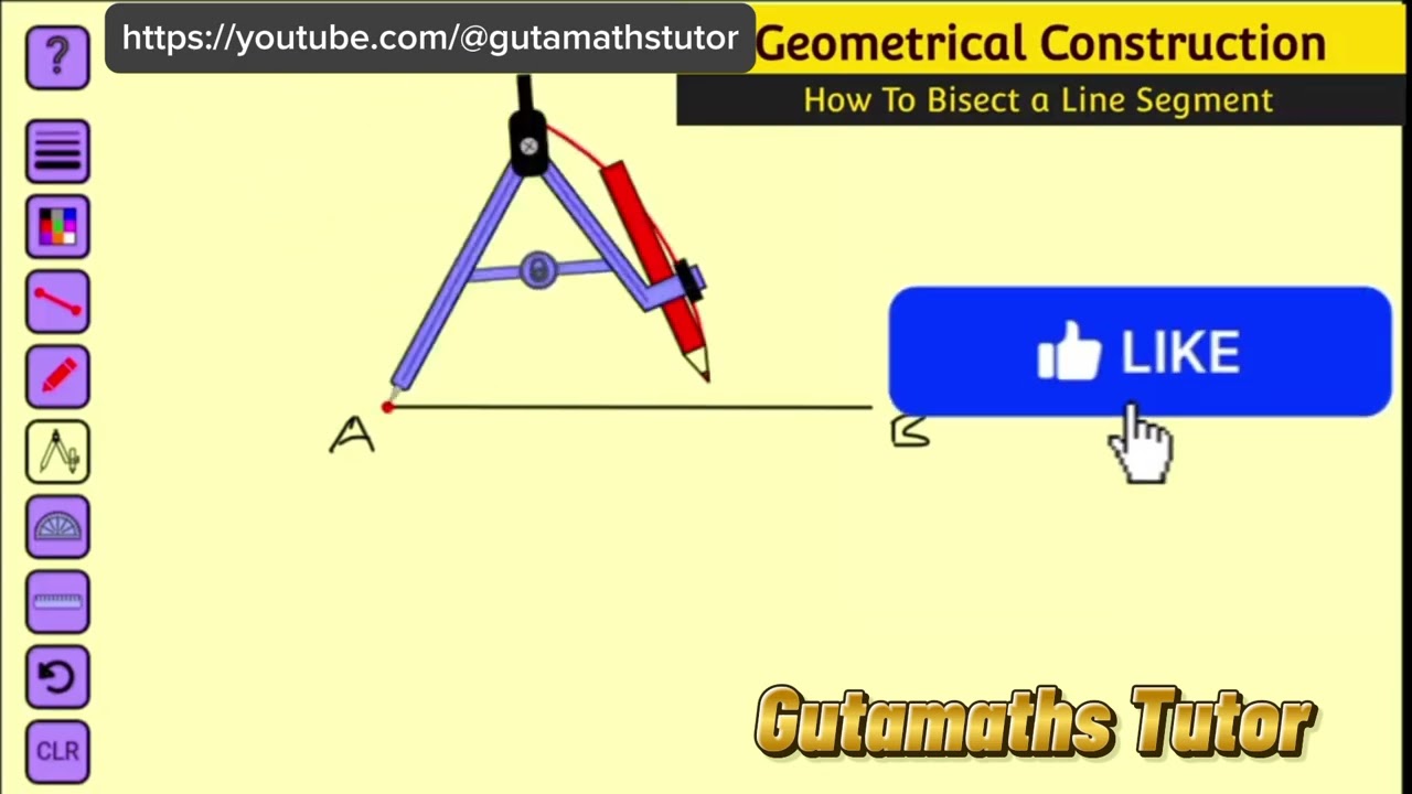 Bisecting line segment 