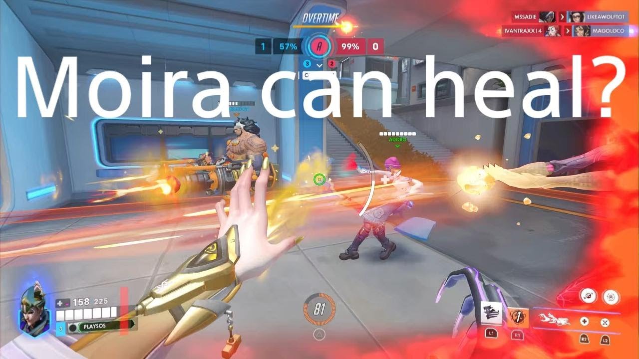 Overwatch S1 Ranked Moira Healbot