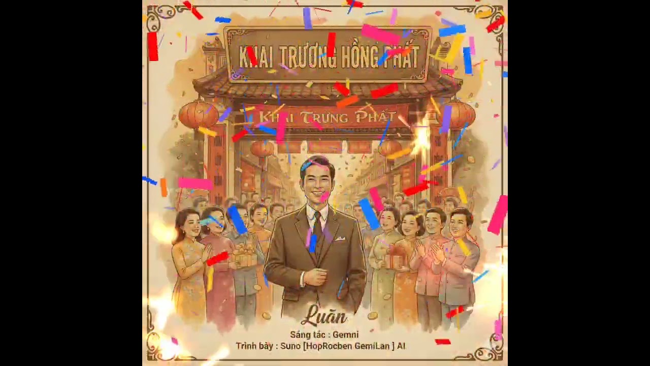 Khai Trương Hồng phát. Chúc Đại Gia Đình Khai Trương đầu năm mới mọi sự cát tường,tài lộc tăng tiến.