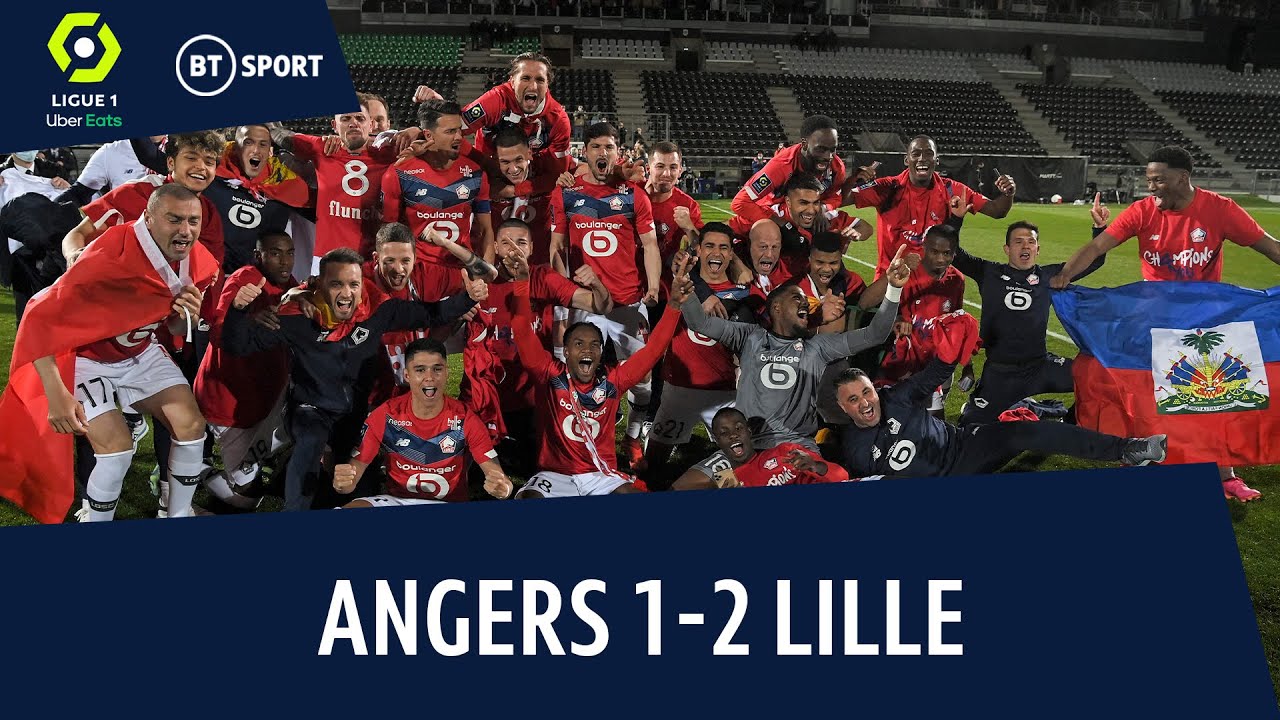 Angers vs Lille (1-2) | Lille Celebrate First Title Win In A Decade! | Ligue 1 Highlights