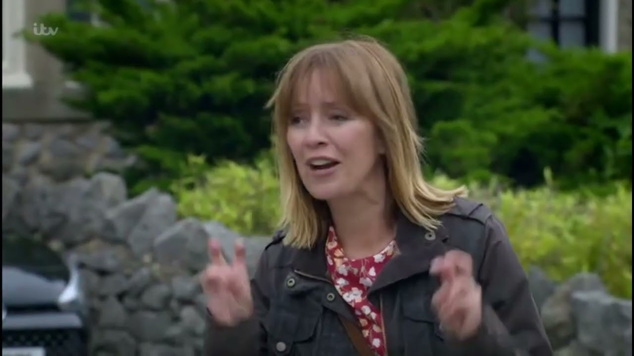 Emmerdale Everyone finds out Kathy has been bullying April