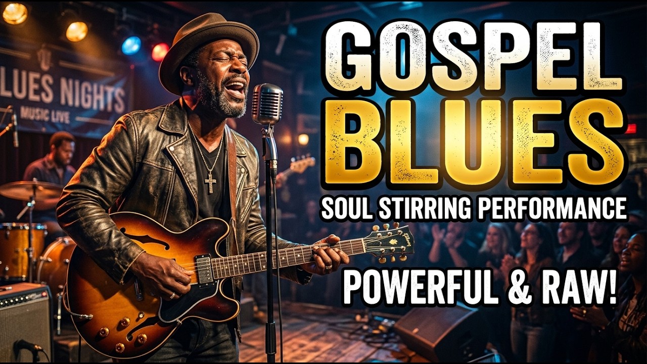 ✨ Southern Gospel Blues – Peaceful Christian Worship | Healing Soul Blues Music