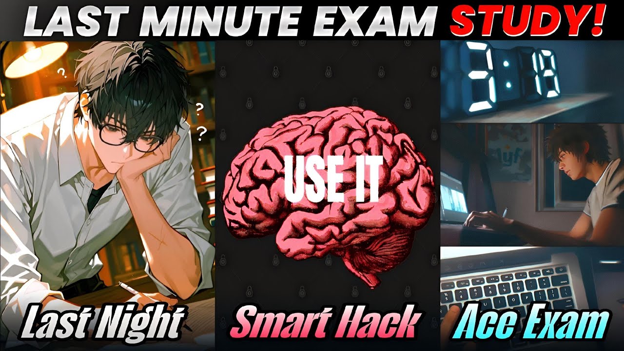 How to Study the Night Before ANY Exam (And Remember Everything)